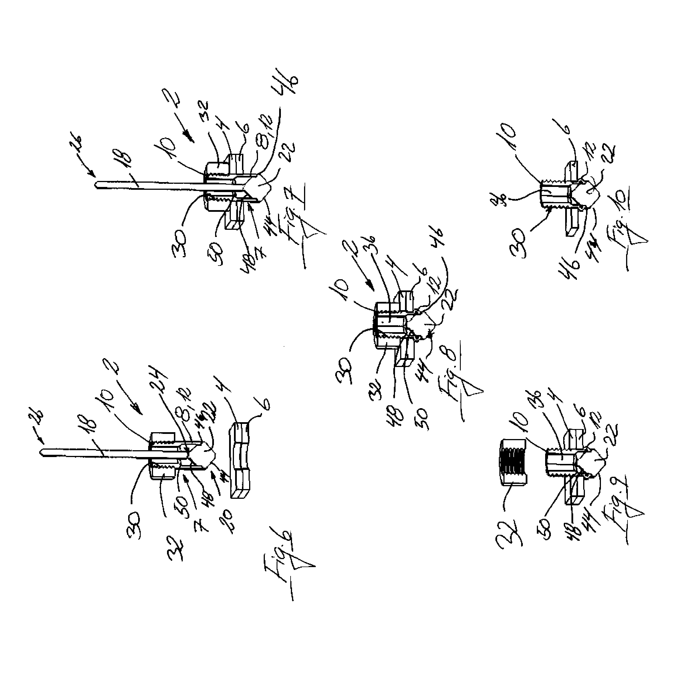 Mounting/assembly element for assembling workpieces, particularly overlapping plates and/or components