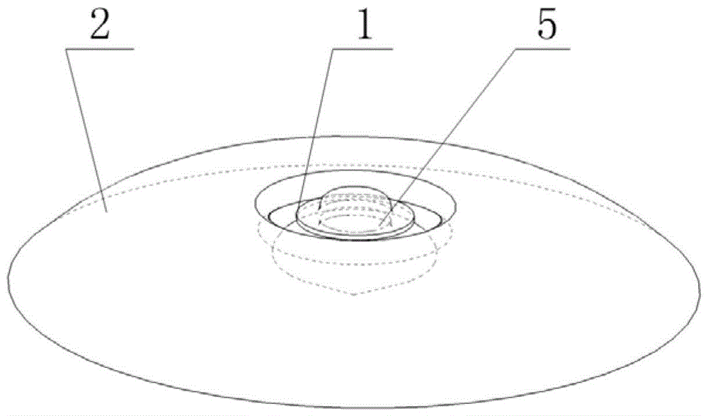 Dish-shaped vertical take-off and landing aircraft based on a new type of high-lift device