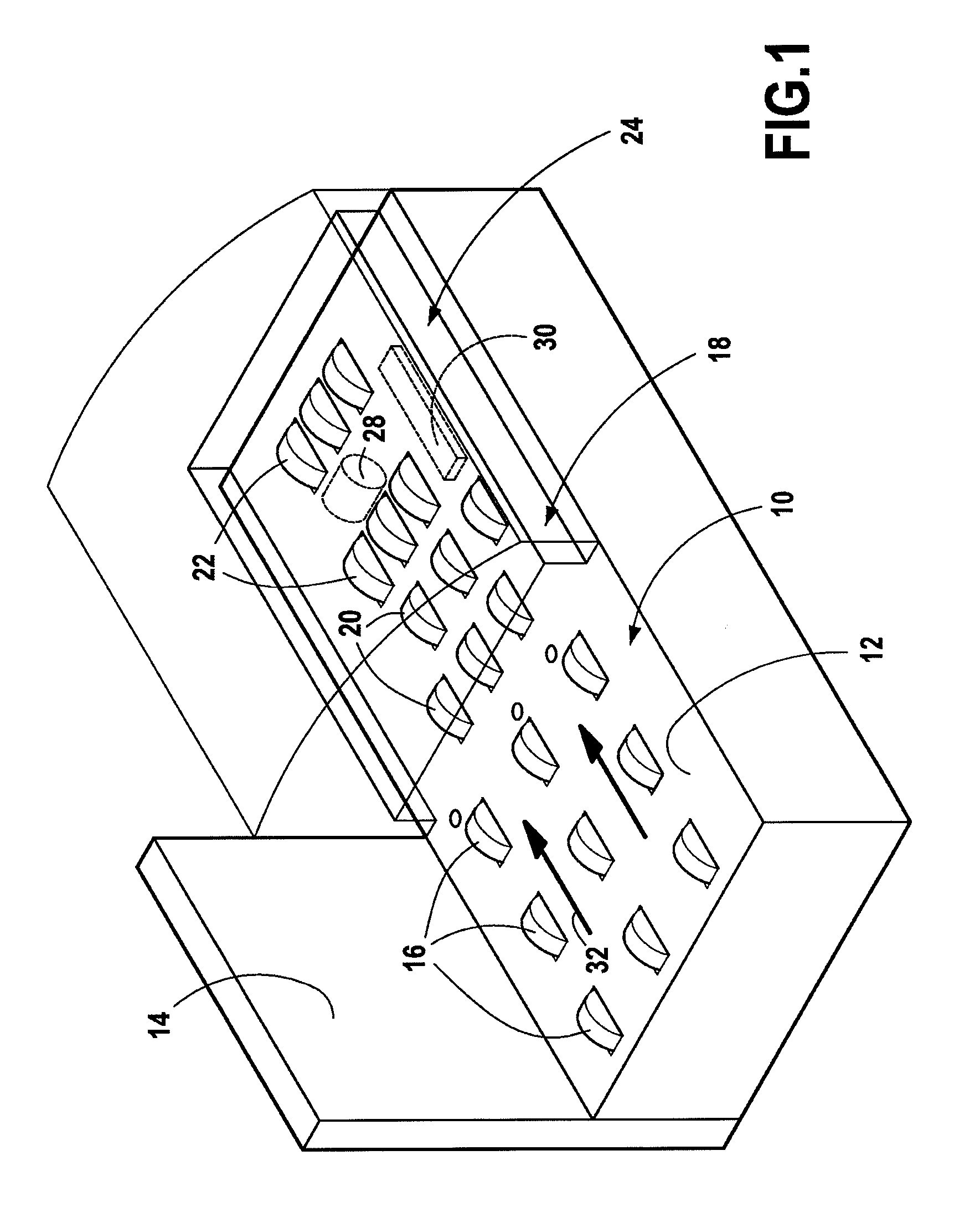 Feed device with improved envelope separation