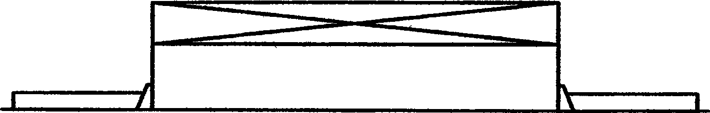 Method for producing (methyl) acrylic acid