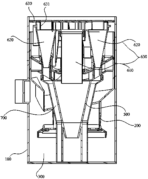 Cyclone separation device