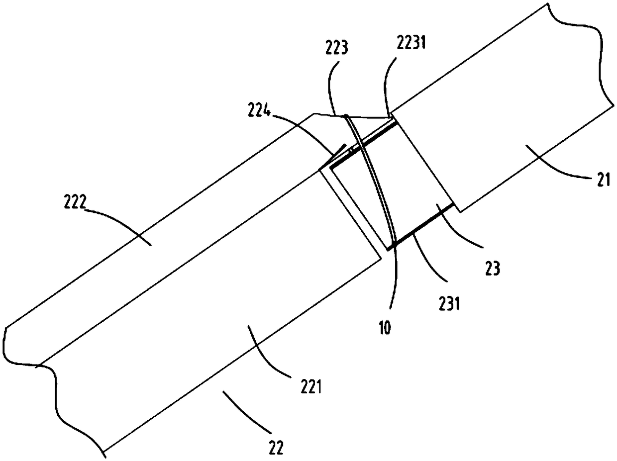 A ring opening automatic arrangement processing equipment