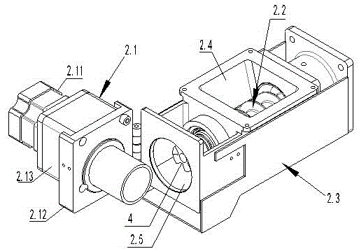 Material mixing control method based on spiral conveying type color master mixing device