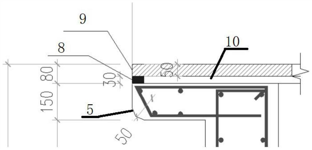 Construction method of platform wall and platform wall