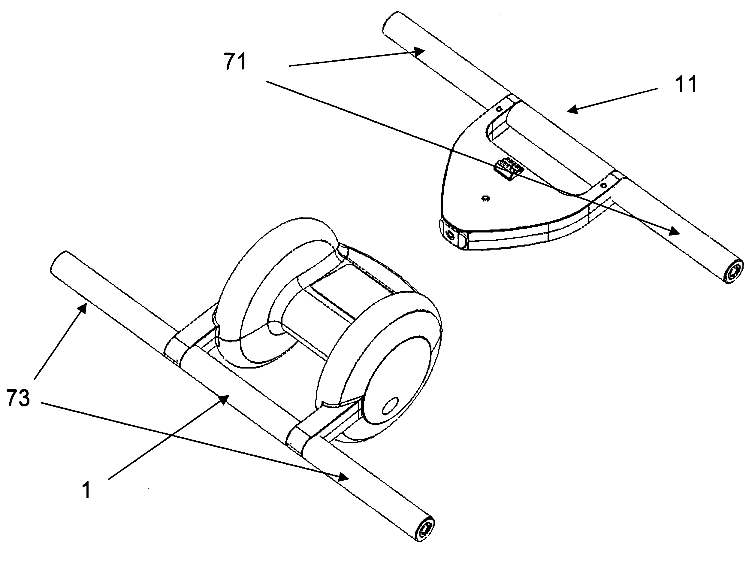 Compact and light exercise machine providing variable resistance and variable range of motion