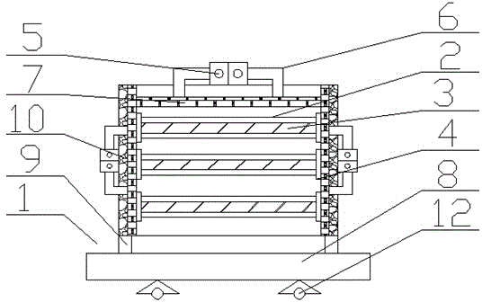 Drying and sterilizing device for edible fungi