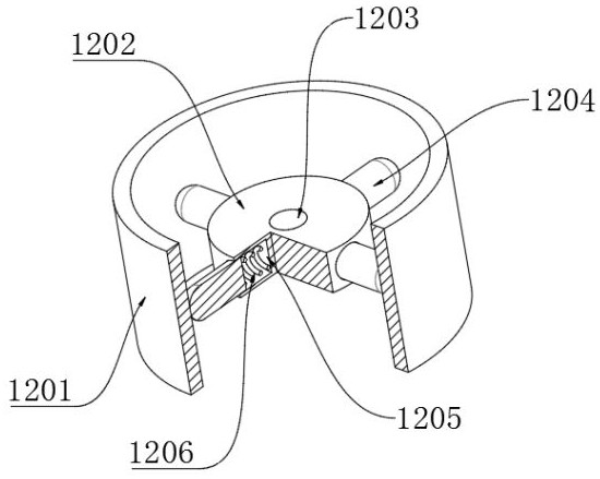 Nasal cavity cleaning device for pneumology department and cleaning method thereof