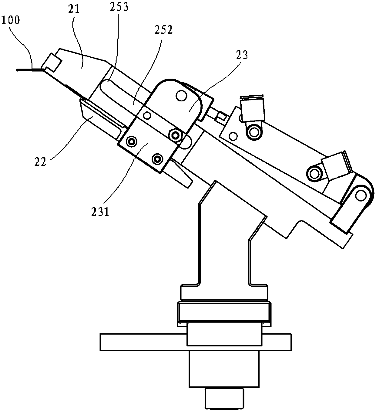 Clamping jaw mechanism