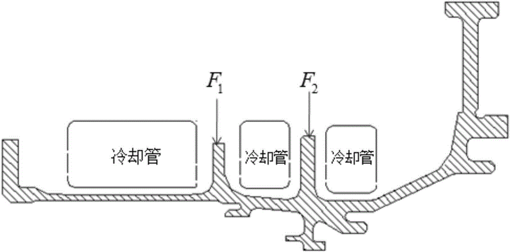 Fast responding control device of turbine leaf apex gap control system based on shape memory alloy