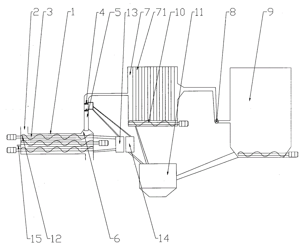 A kind of calcium hydroxide production line