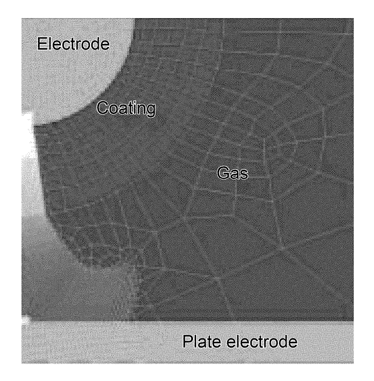 Medium- or high-voltage electrical appliance having a low environmental impact and hybrid insulation