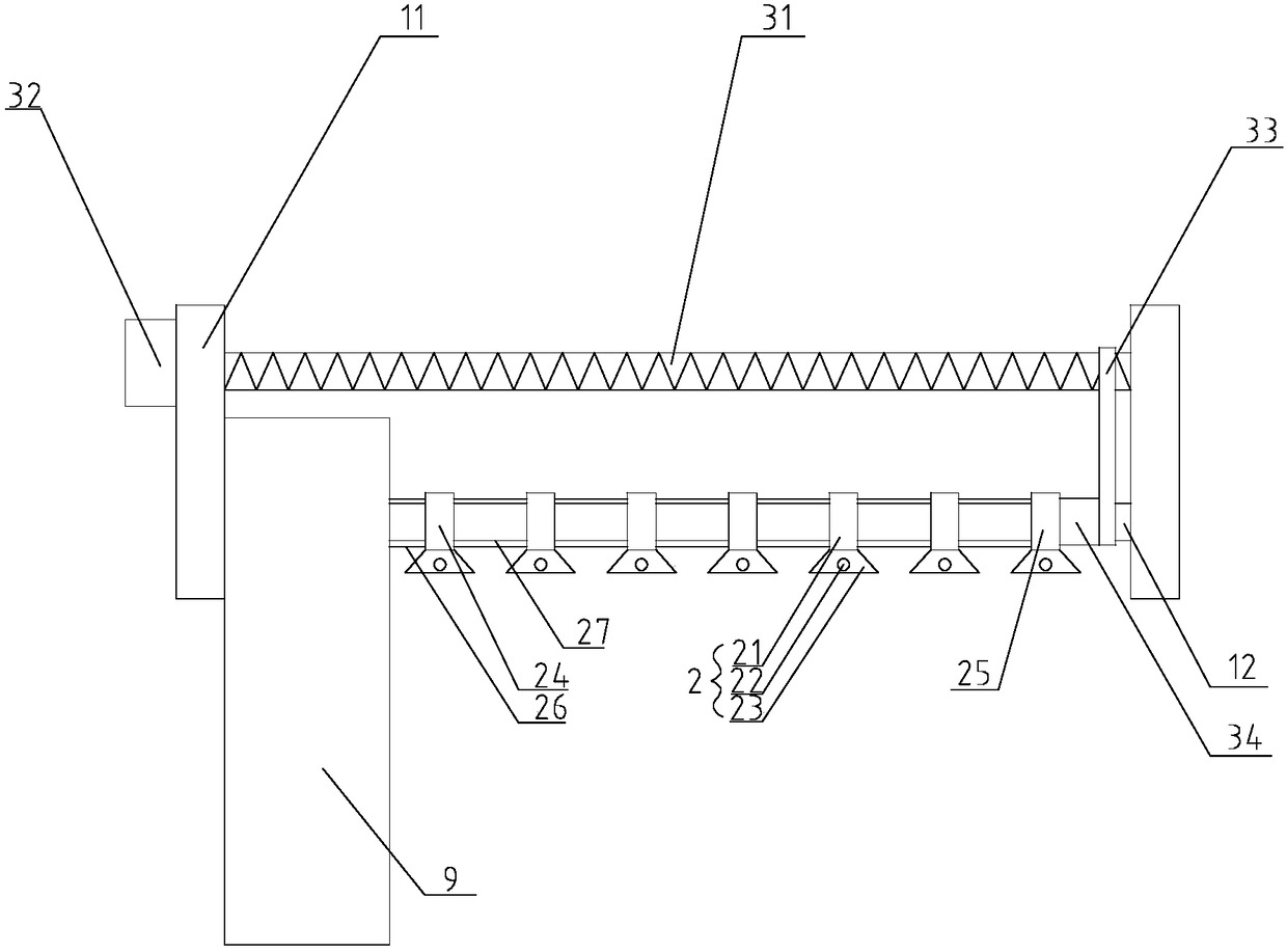 Multifunctional clothes airing device