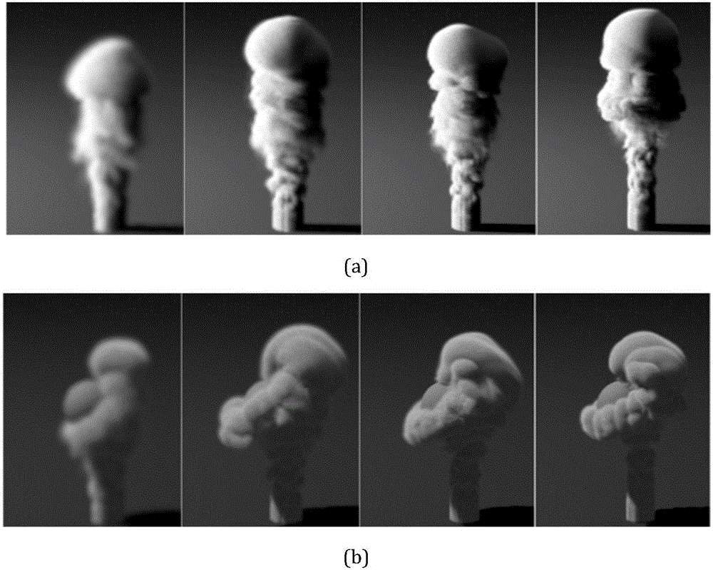 Fluid animation accelerated generation method based on data driving