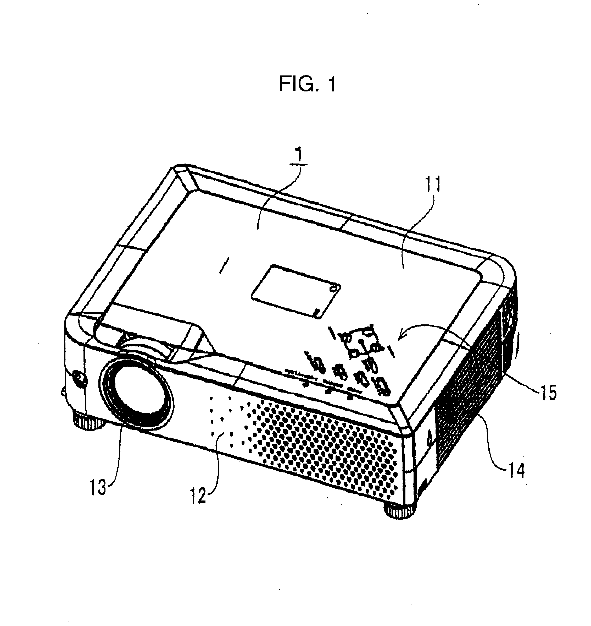 Projector apparatus