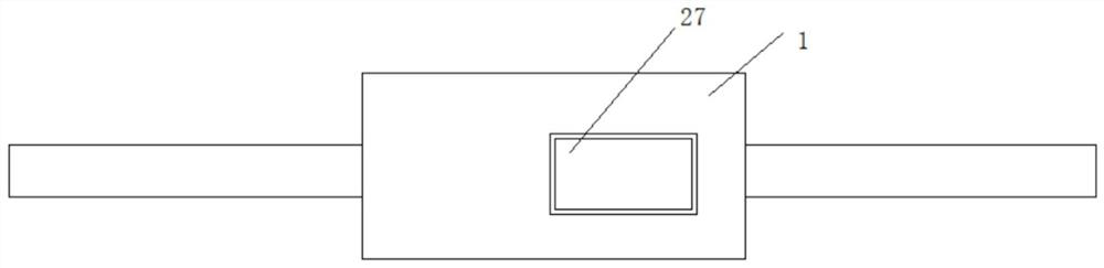 Waterproof sealing structure of intelligent wearable watch