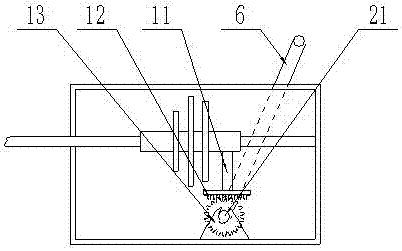 Plate conveying device with speed regulating function