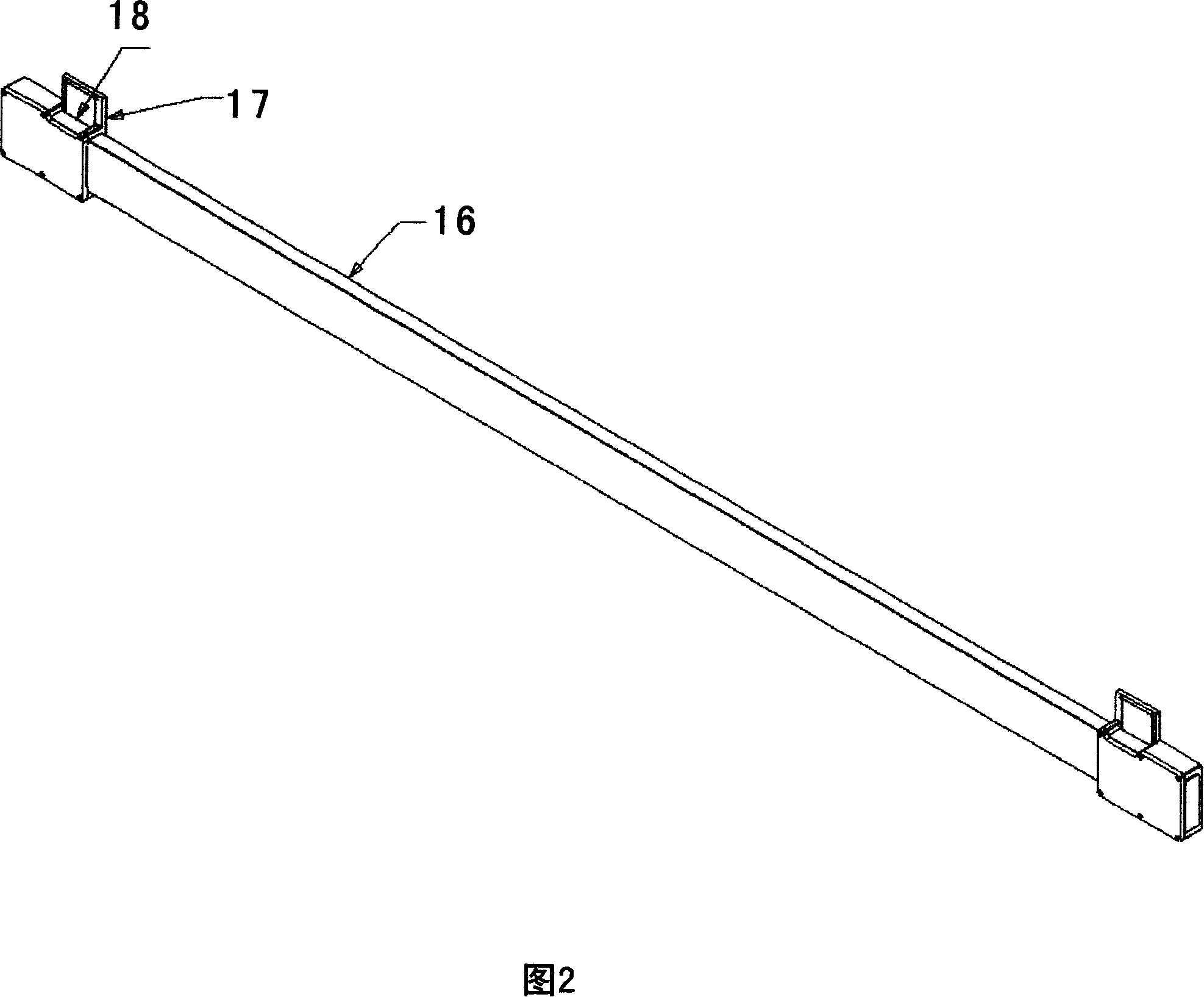 On-line visual measuring system for tile size and shape