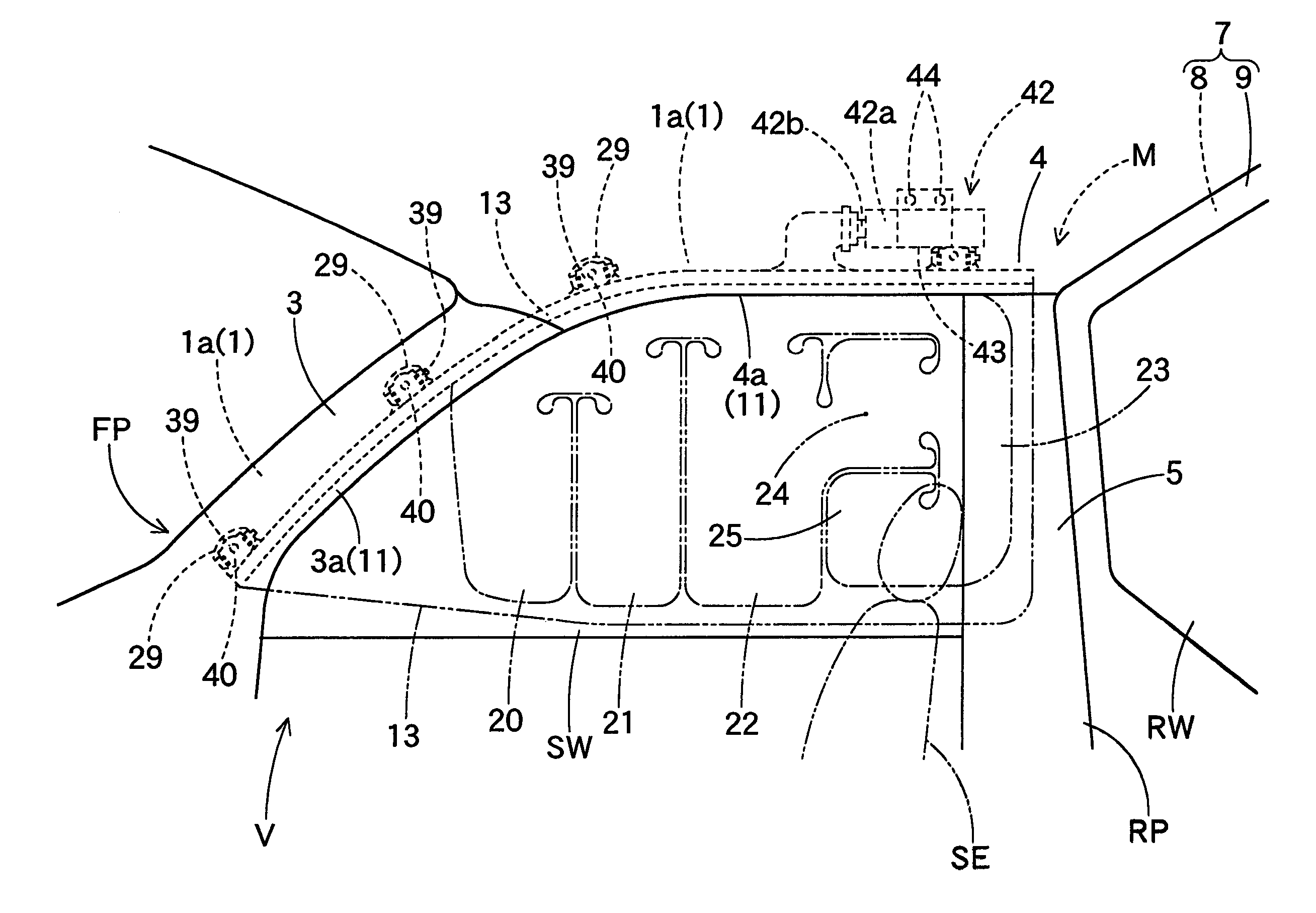 Airbag for head protection