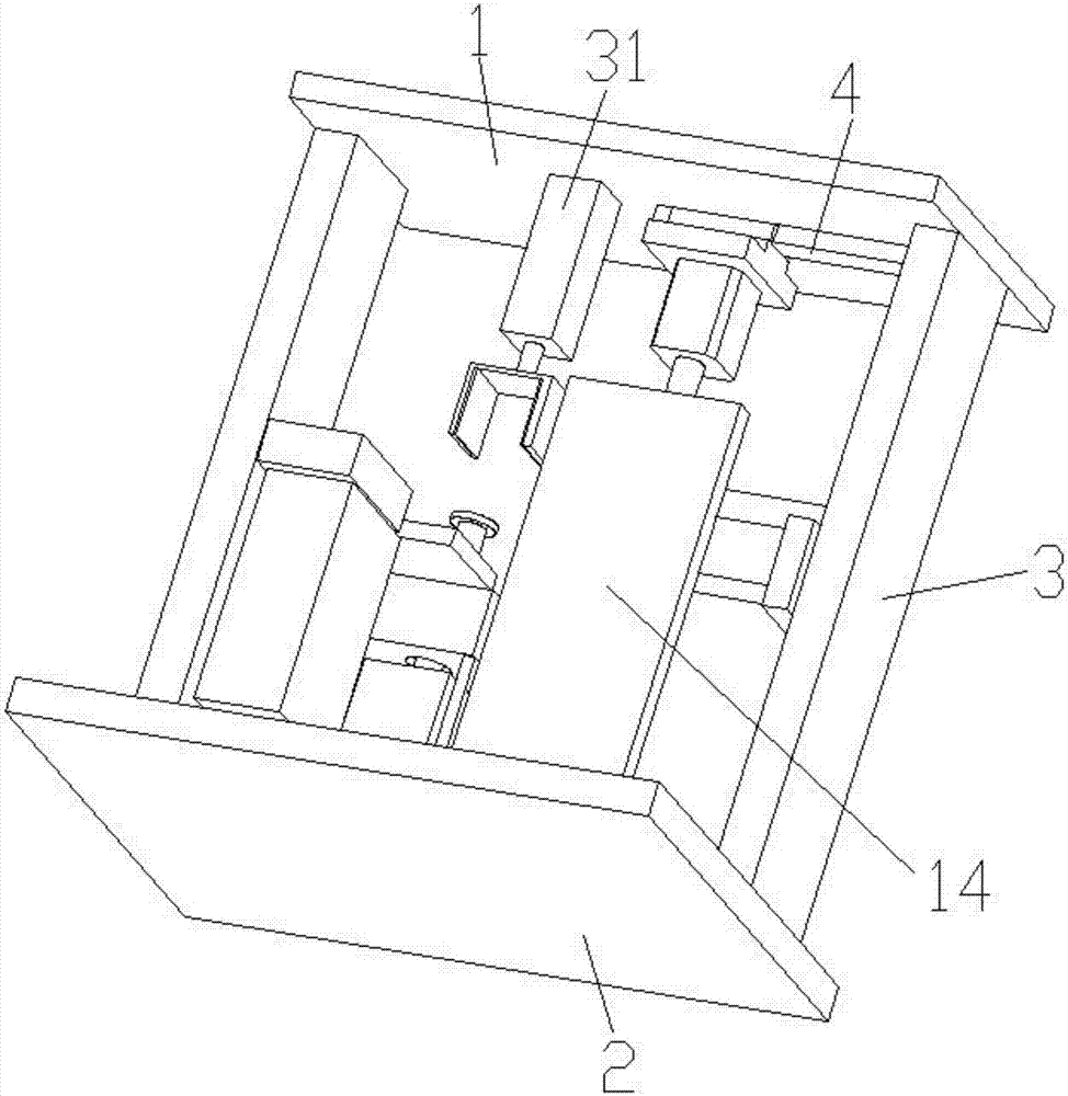 Hardware rust removal device capable of recovering scrap iron