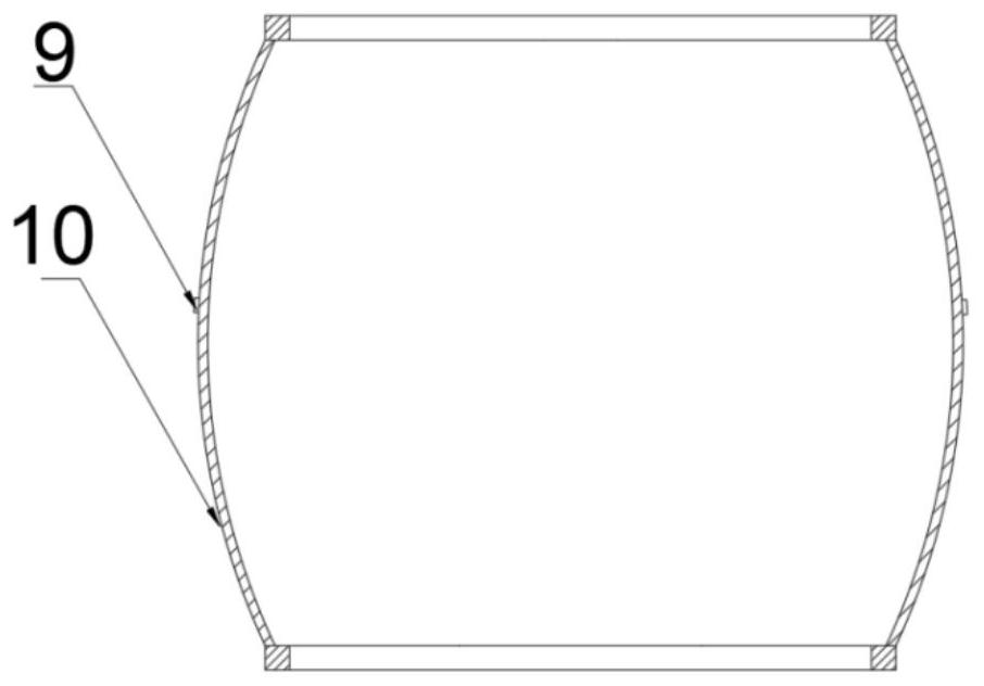 A squirrel cage vibration plate coupled particle bed experimental device and experimental method