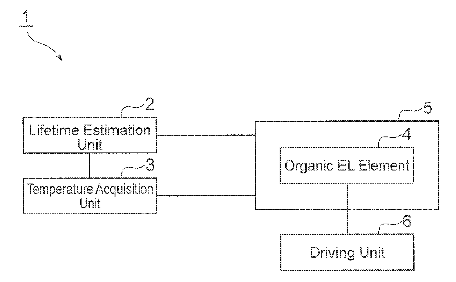 Method for Estimating Life of Organic EL Element, Method for Producing Life Estimation Device, and Light-Emitting Device