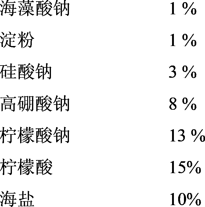 Foamless detergent and preparation method thereof