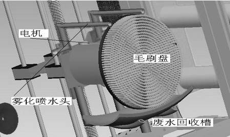 Automated glass scrubber