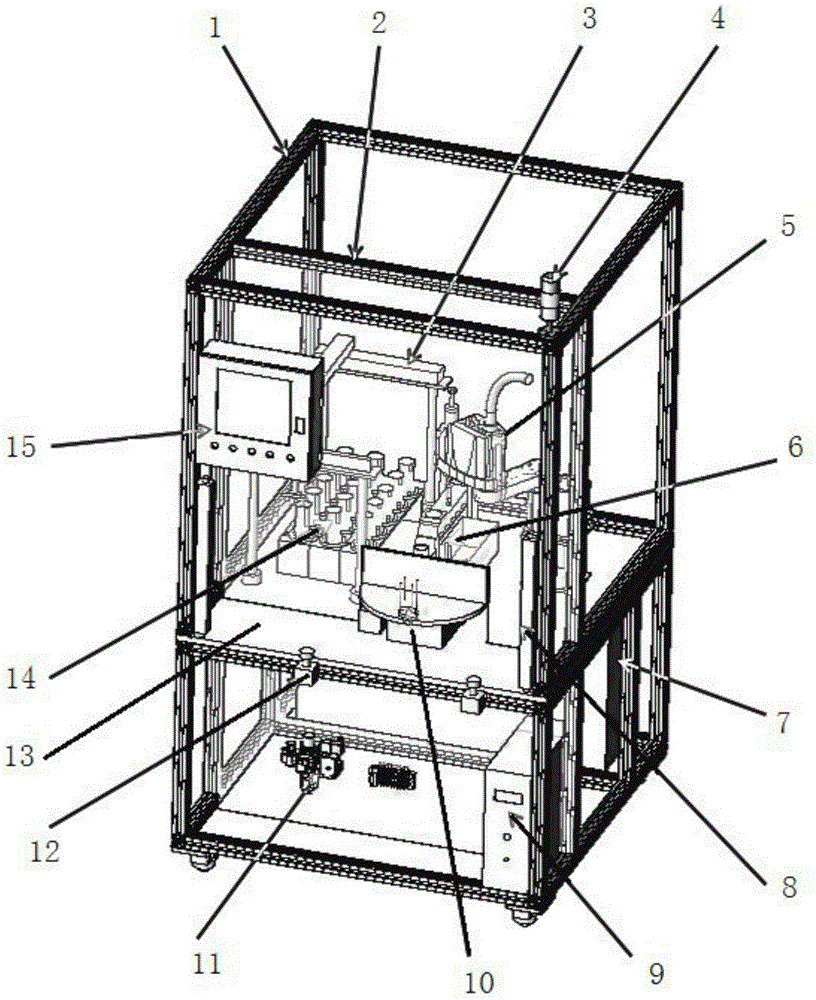 Automatic stacking system for thermal cells