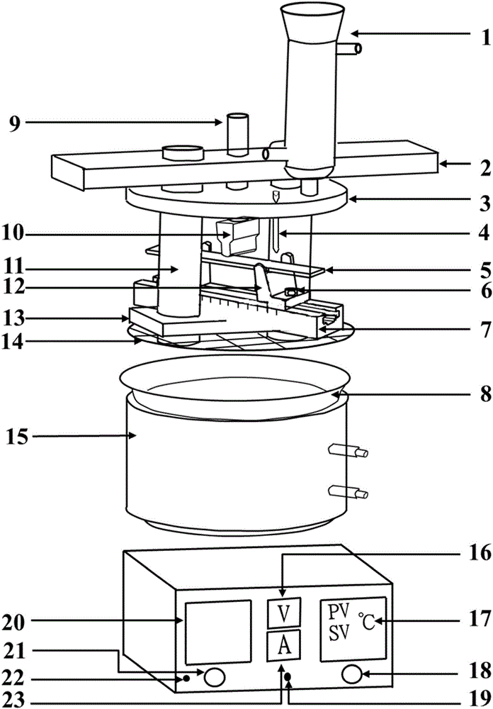 High temperature radial loading stress corrosion sample device