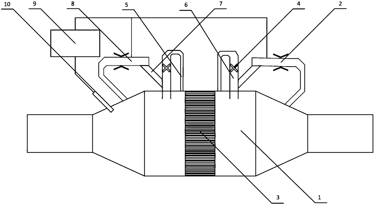 A method and device for accurate regeneration of dpf based on laser detection of PM concentration