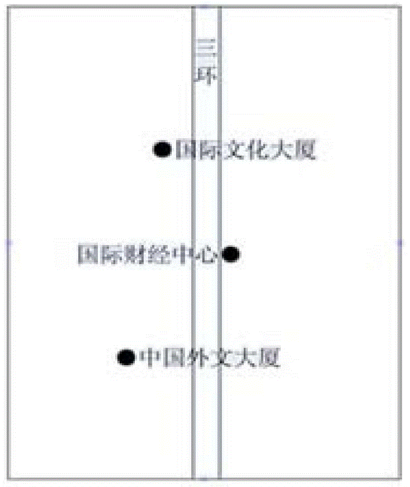 Electronic map caption tagging method and device