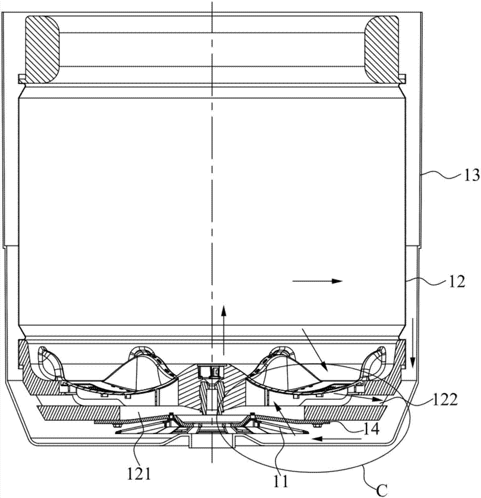 Washing machine with self-cleaning filter and control method thereof