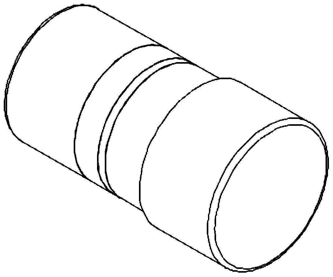 Storage vessel with double cavities