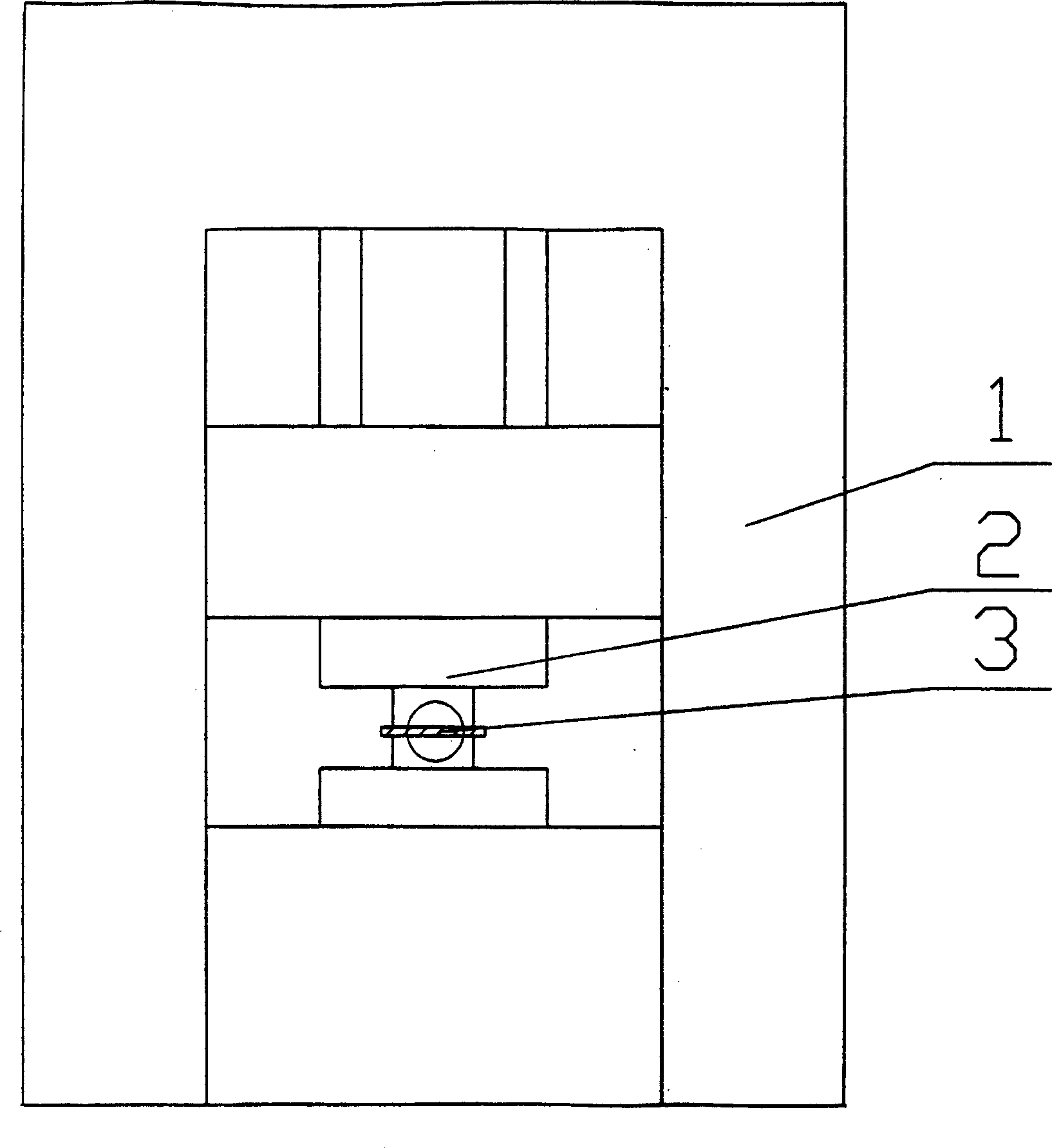 Process for fabricating blind holes