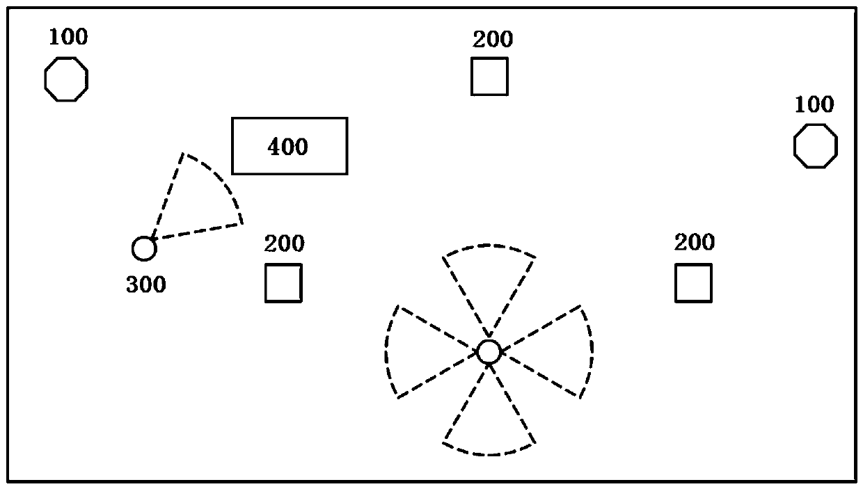 Double-fluid fog gun and application thereof