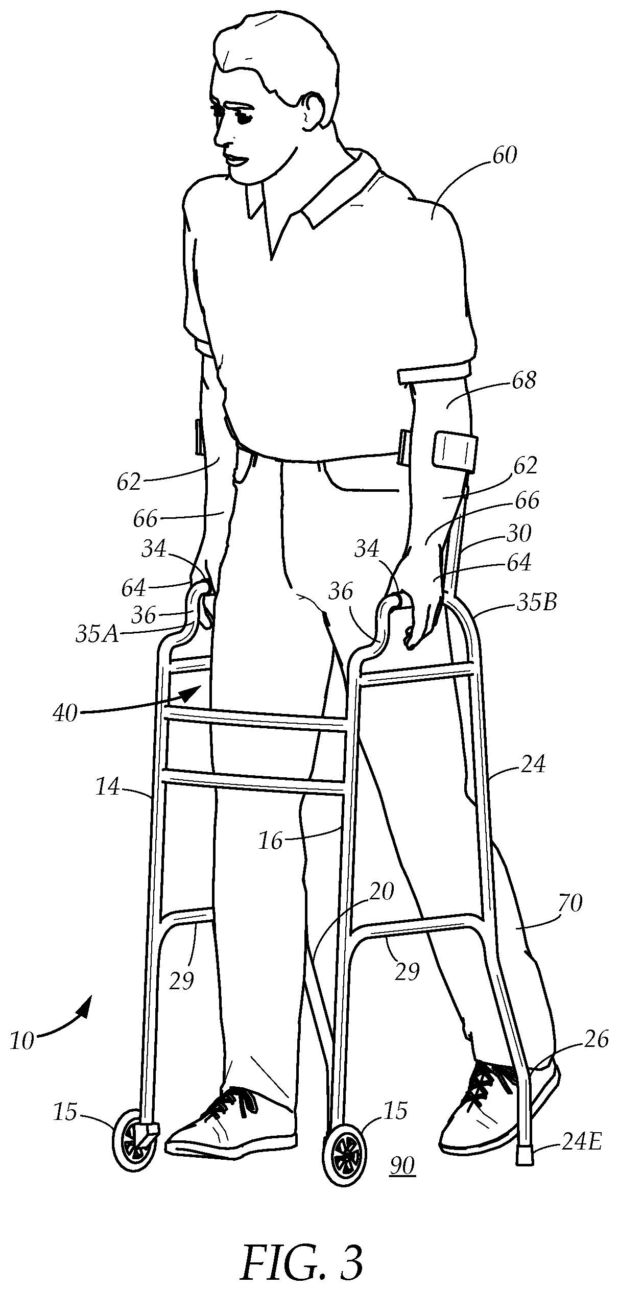 Posture-correcting walker