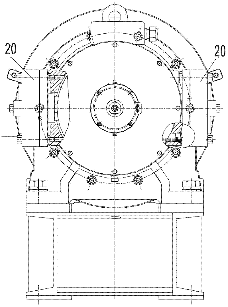 Elevator traction machine