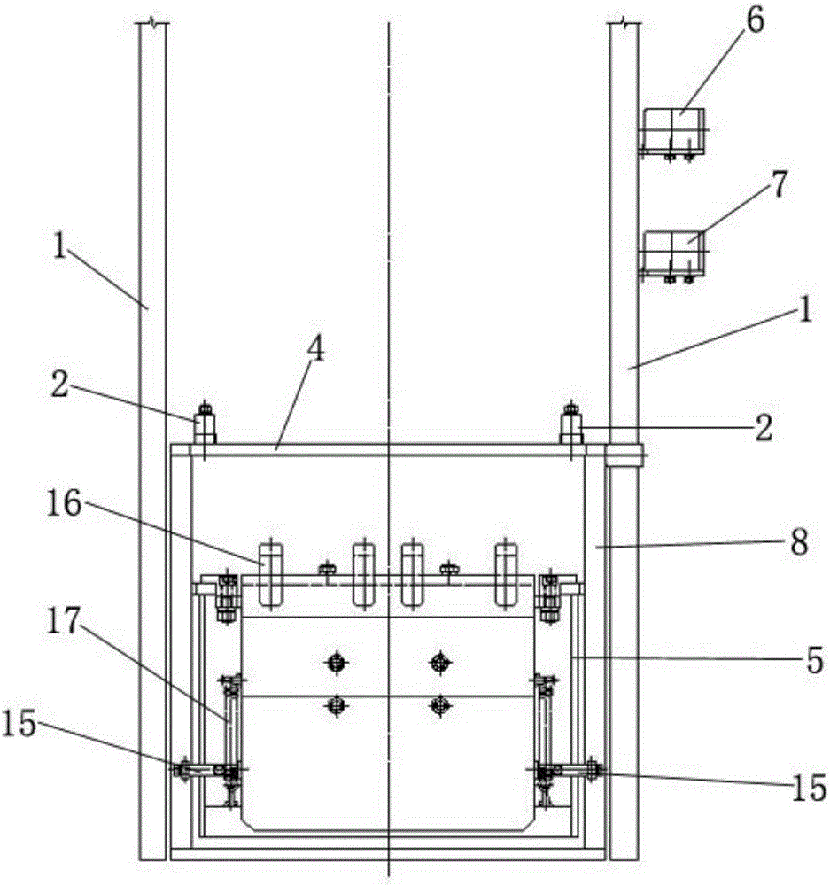 Dynamic automatic weighing system of kitchen garbage vehicle