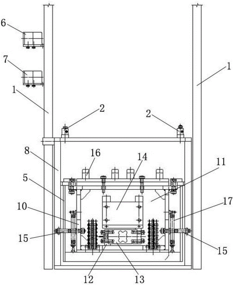 Dynamic automatic weighing system of kitchen garbage vehicle