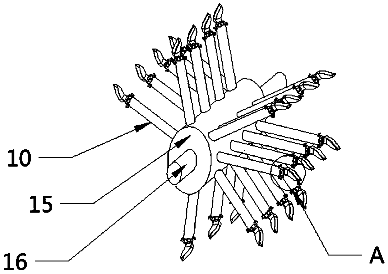 Efficient dust-prevention boiler feeding device