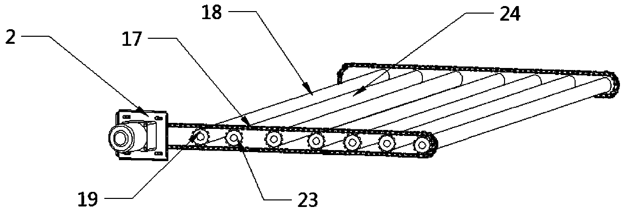 Efficient dust-prevention boiler feeding device