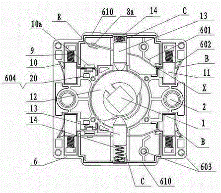 Single breakpoint quick-action assistant switch