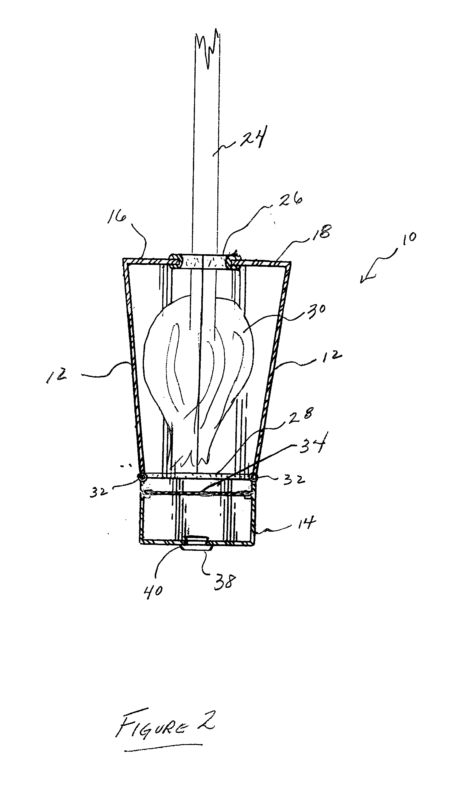 Method and apparatus for storing a mop