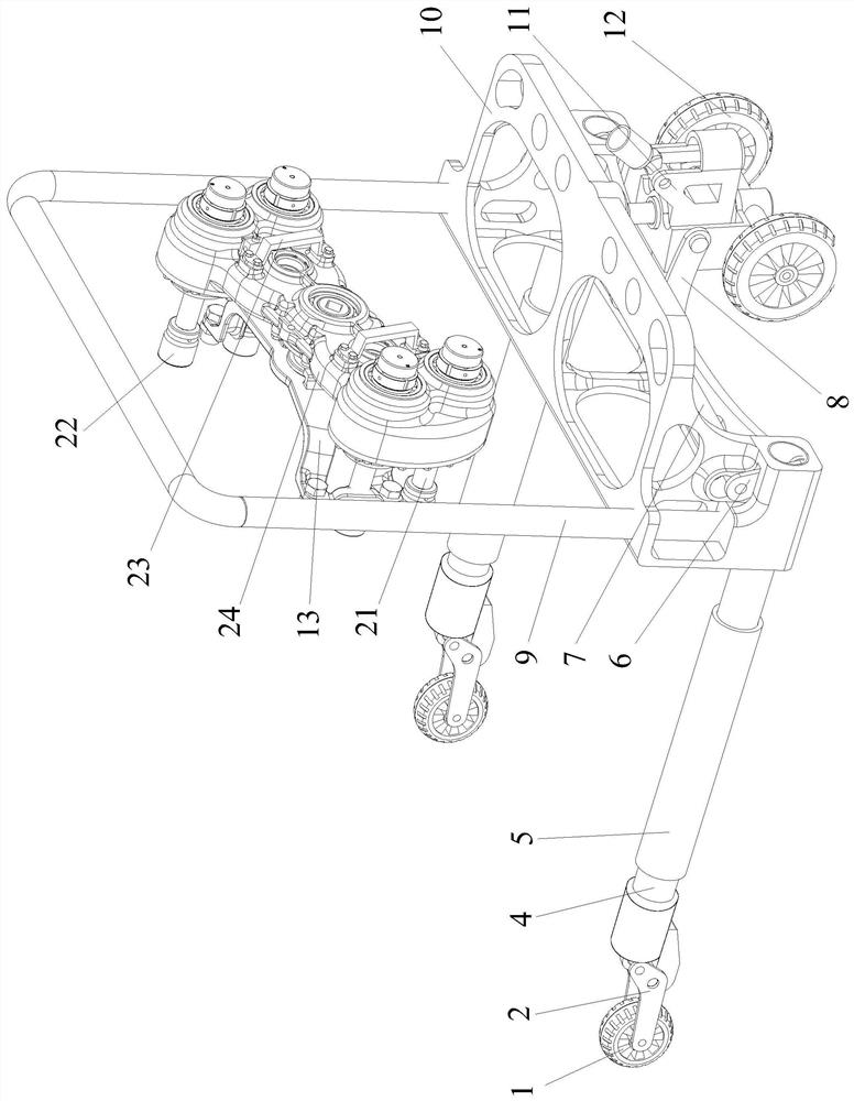 A method for quick replacement of wheels