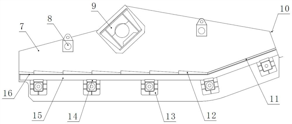 A high frequency vibrating screen