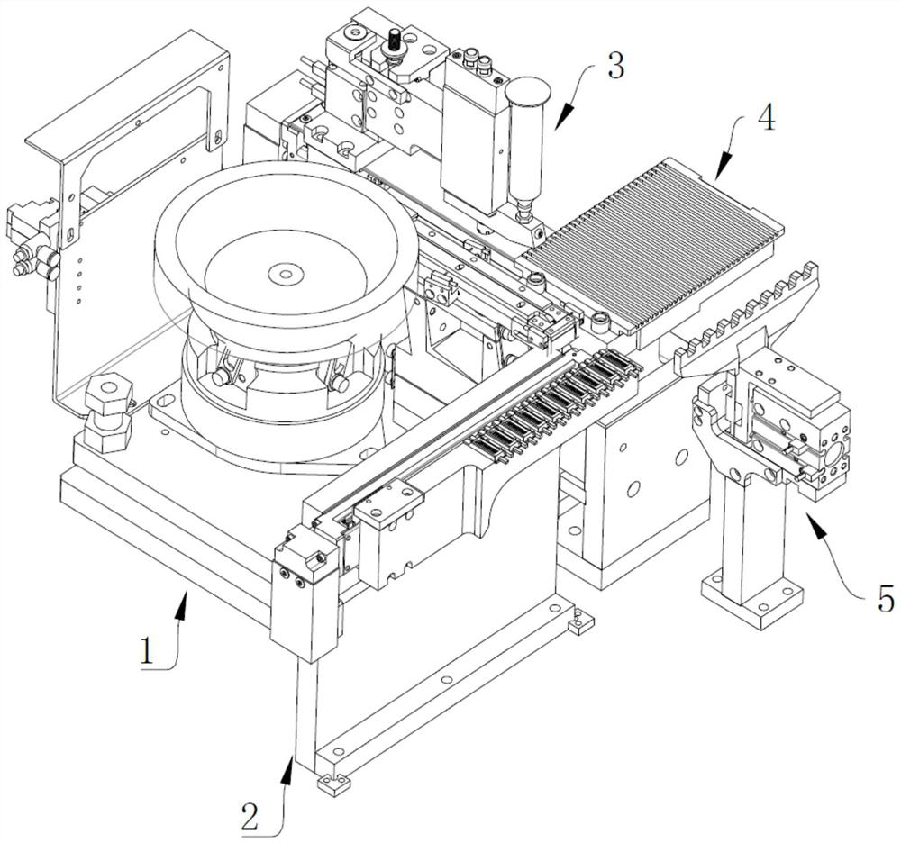 Automatic adhesive dispensing and pushing mechanism for electronic element