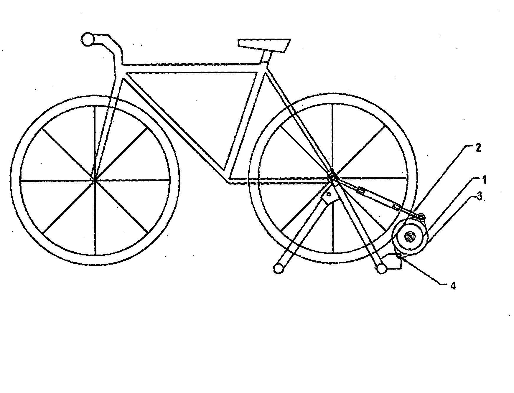 Energy generation device adaptable to a means of rotation