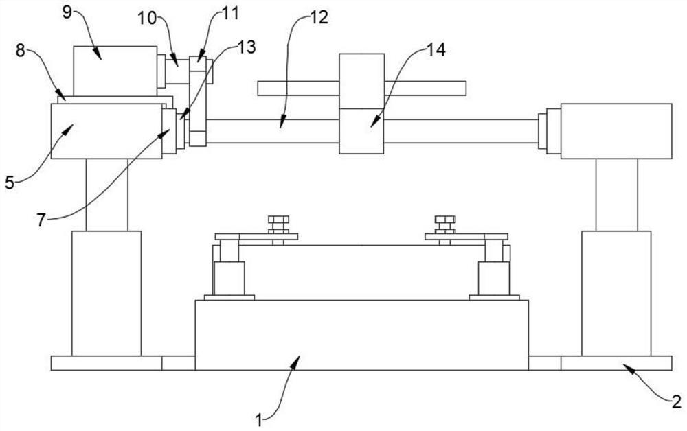 Machining clamp for automobile starter drive cover and machining method of machining clamp