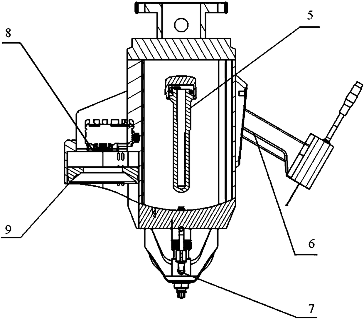 An intelligent gluing end effector and its control method