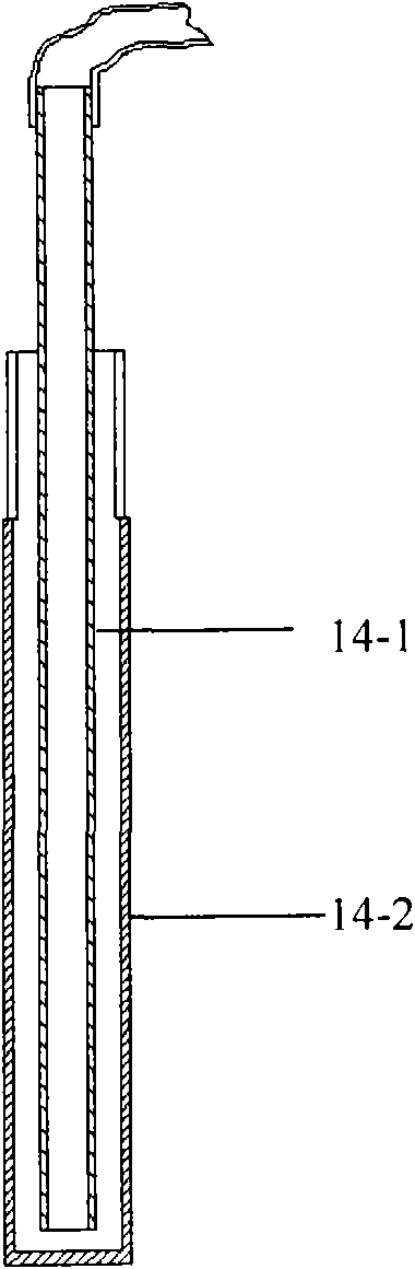 Device for preparing semi-solid alloy rheological slurry or blank